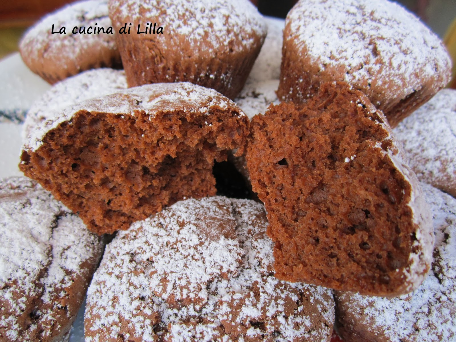 Muffin Muffin caffè e cioccolato fondente