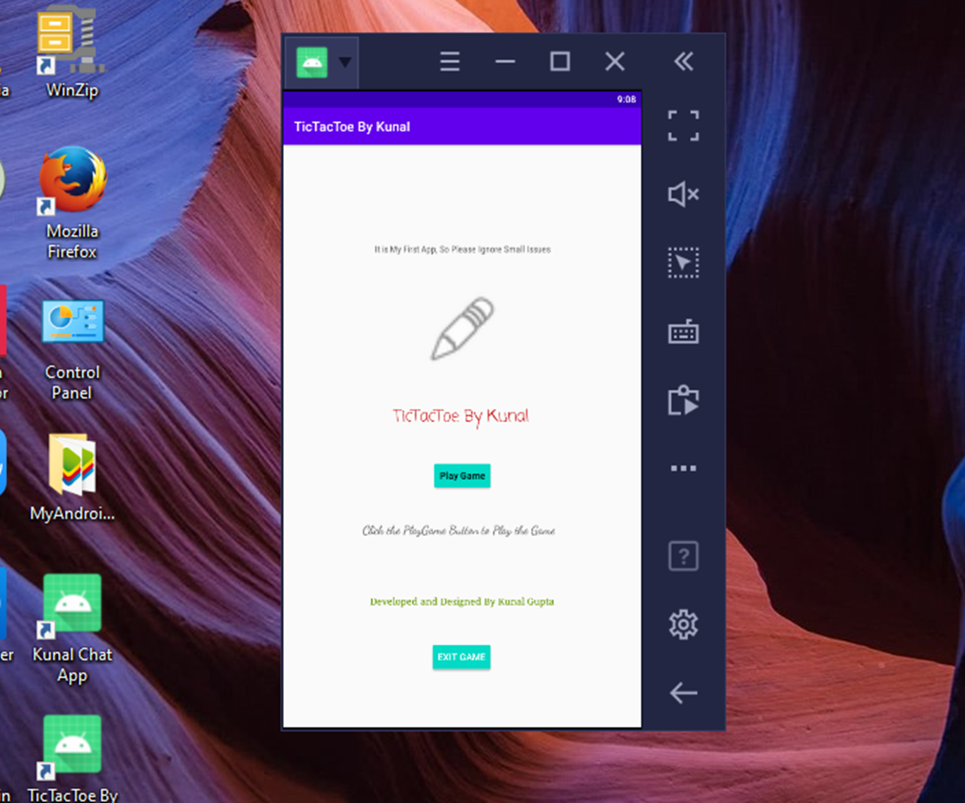 how to use android studio record video