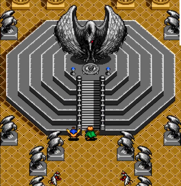 Shining Force II - Volcano