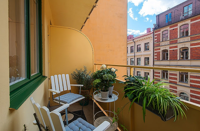 Kitnet ou quitinete decoração minimalista 35 m². Blog Achados de Decoração