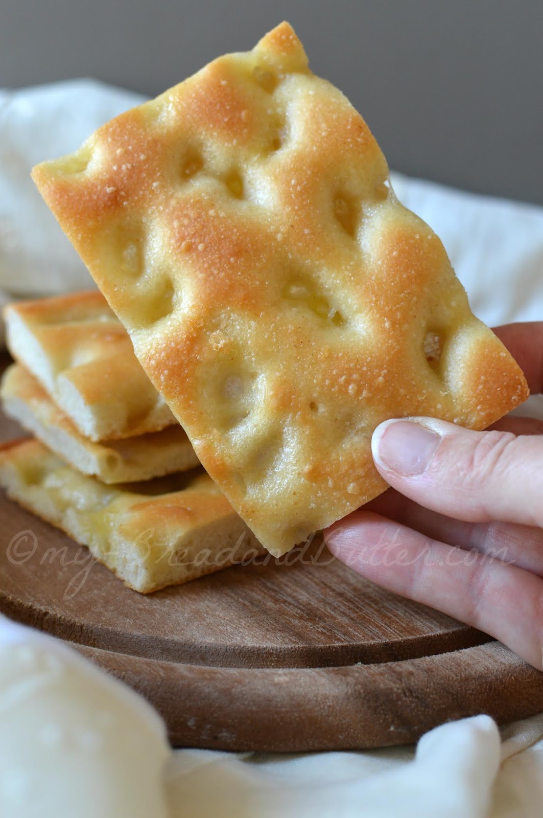 FOCACCIA GENOVESE  Bread and Butter di Nicoletta Palmas
