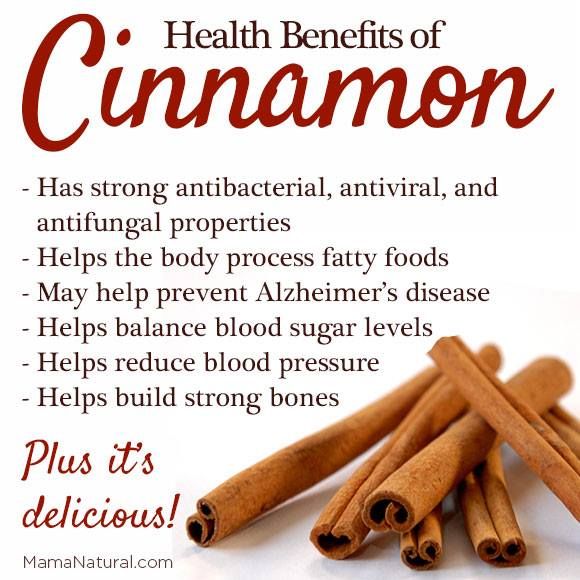 HEALTH BENEFITS OF CINNAMON