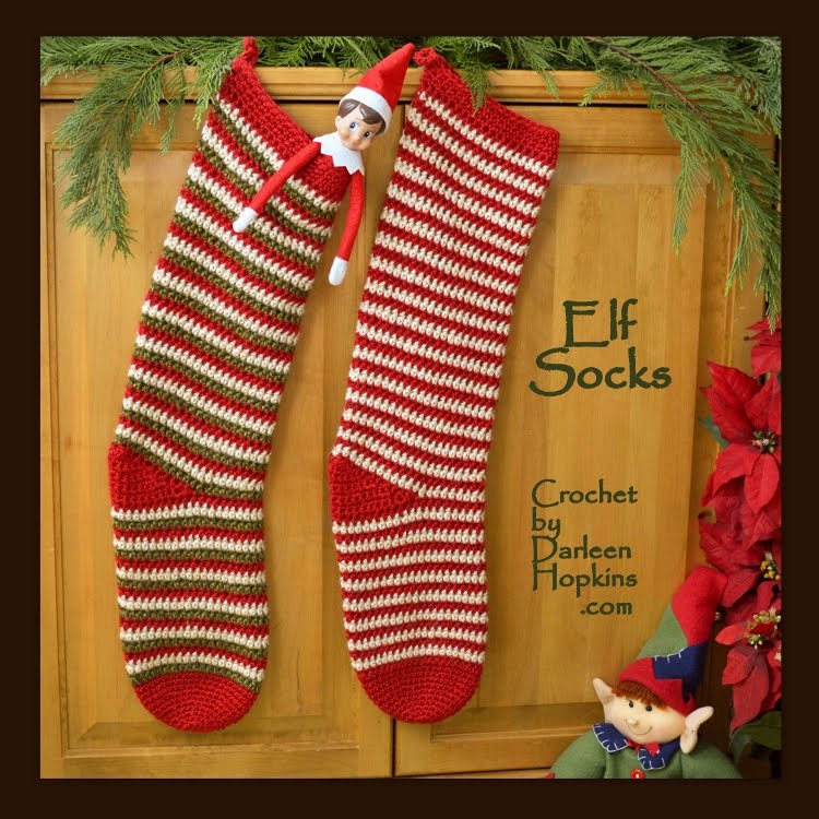 Elf Socks, a Christmas Stocking