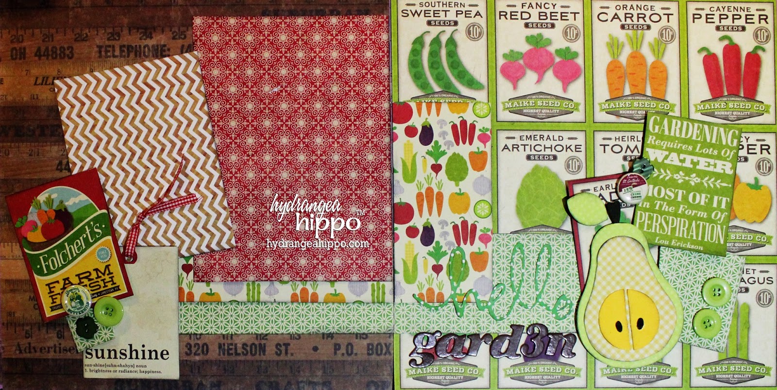 LayoutAWeek The Daily Scrapbook Page Layout 9
