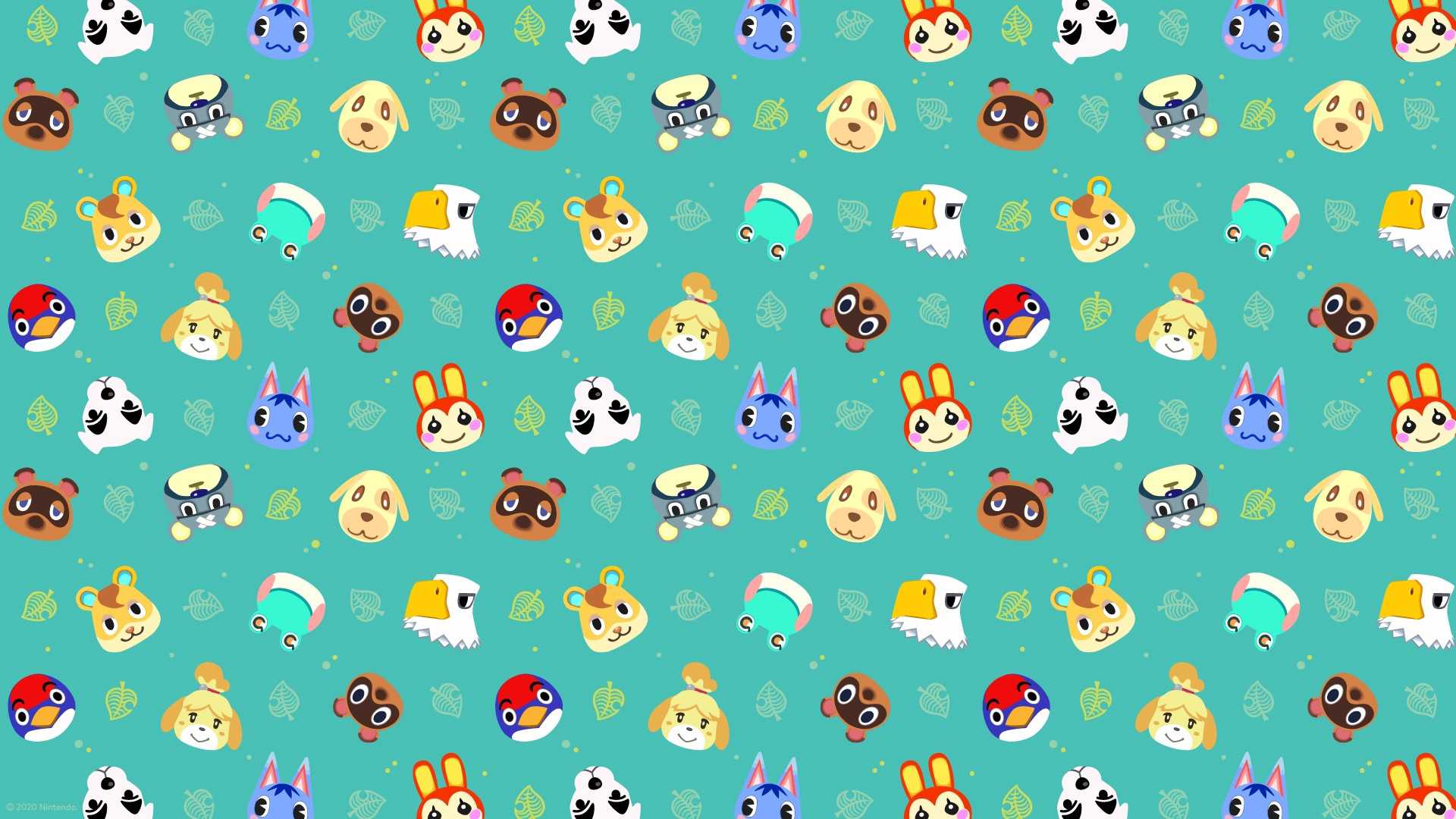 Pastel Animal Crossing Wallpaper