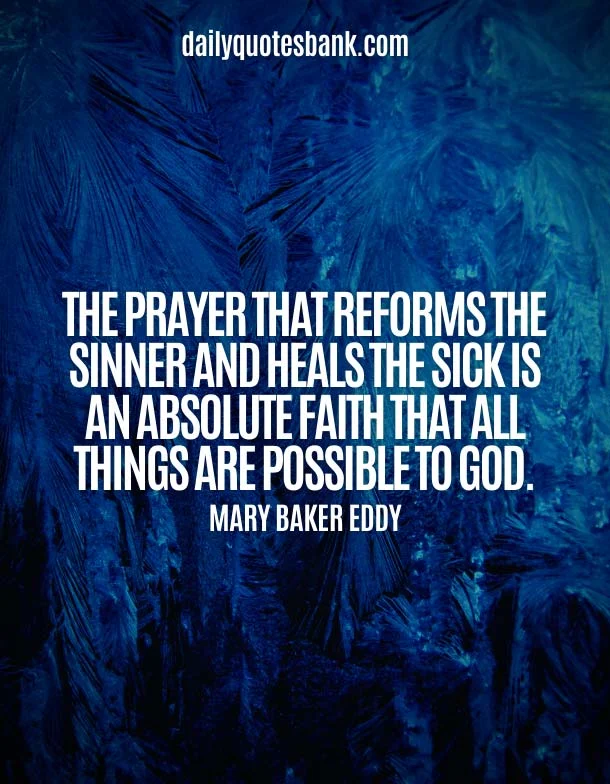 Positive Quotes About God Healing Power