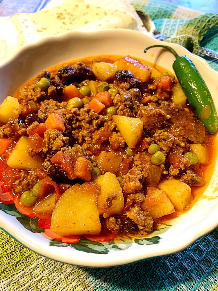 Ground Beef Picadillo, Mexican-Style