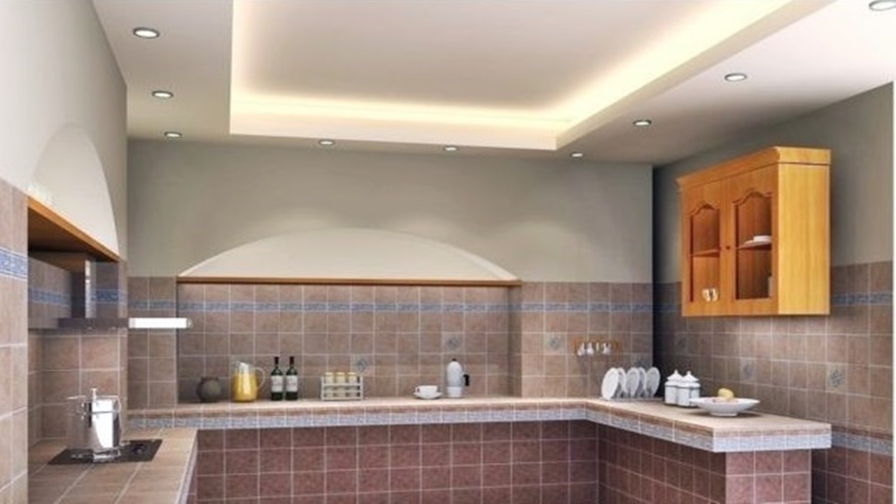 Inspirasi Model Desain Minimalis Modern Plafon Dapur  atau 