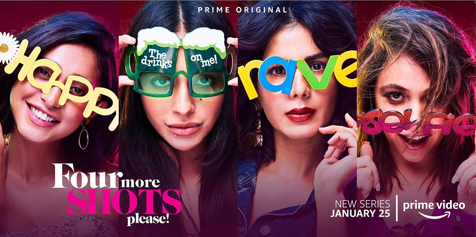 Review of the Amazon Prime Web series Four More Shots Please | Story