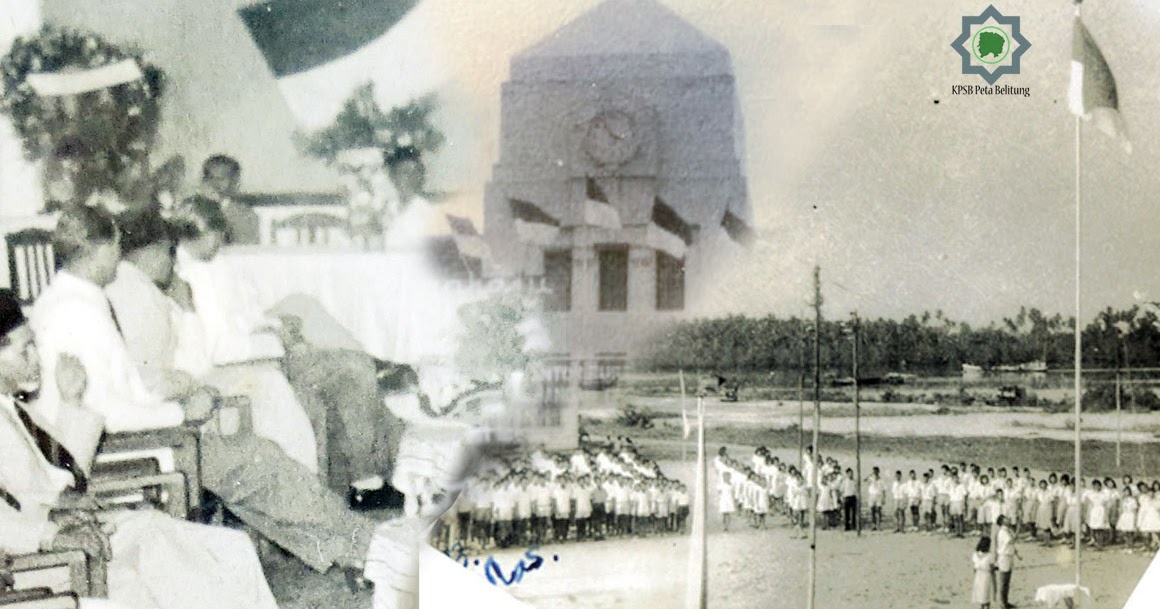 Sejarah Pengibaran Bendera Indonesia Pertama Di Pulau Belitung Dilaksanakan Hari Jumat Komunitas Peta Belitung