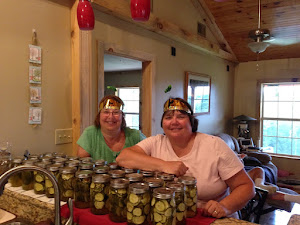 The pickle queens are taking a break!