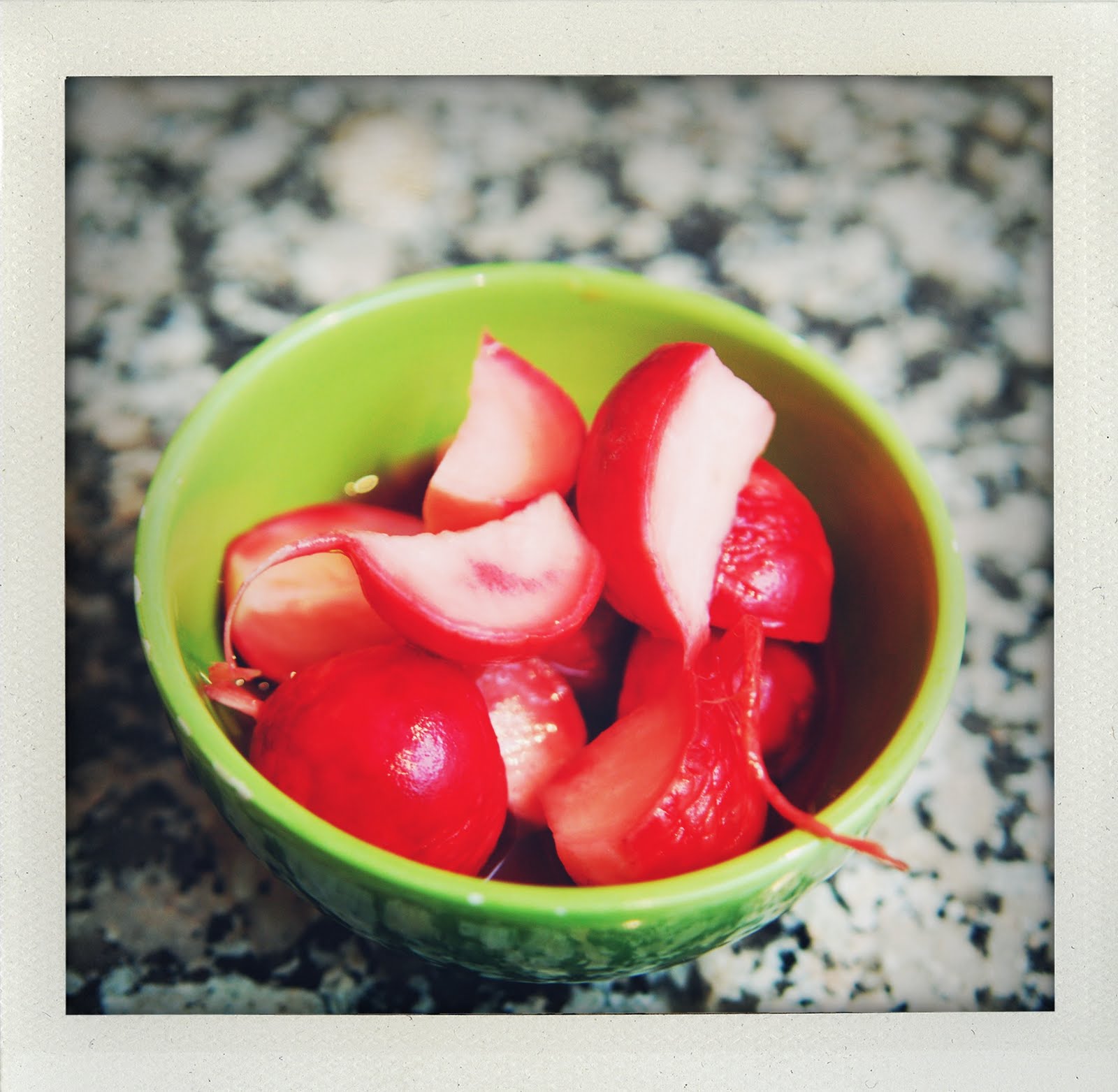 Sugar. Butter. Salt. Rad Radish