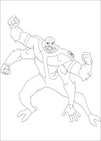 Ben 10 Coloring Pages