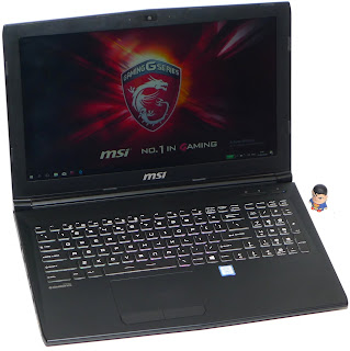 Laptop Gaming MSI GP62M 7REX Core i7 GTX 1050Ti Fullset