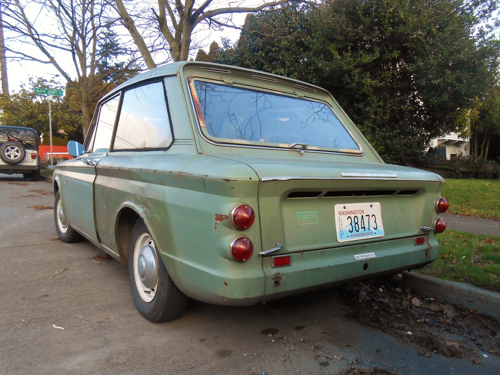 Seattle's Parked Cars: 1967 Sunbeam Imp