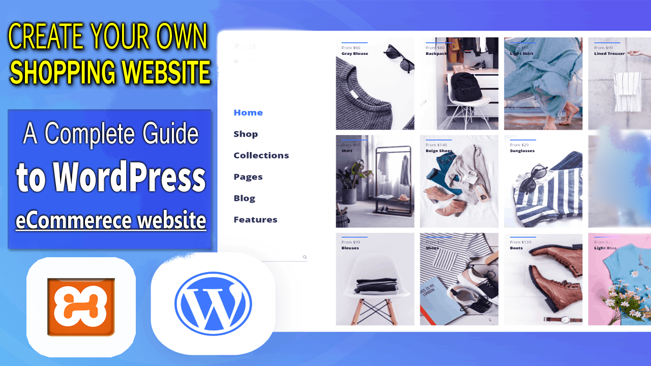 HOW TO CREATE FREE YOUR OWN ONLINE SHOPPING STORE WEBSITE IN WORDPRESS