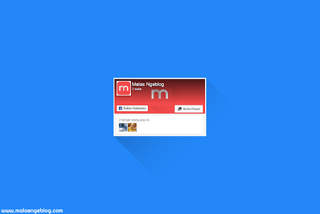 Cara Membuat Fans page Facebook Tampil di Blog
