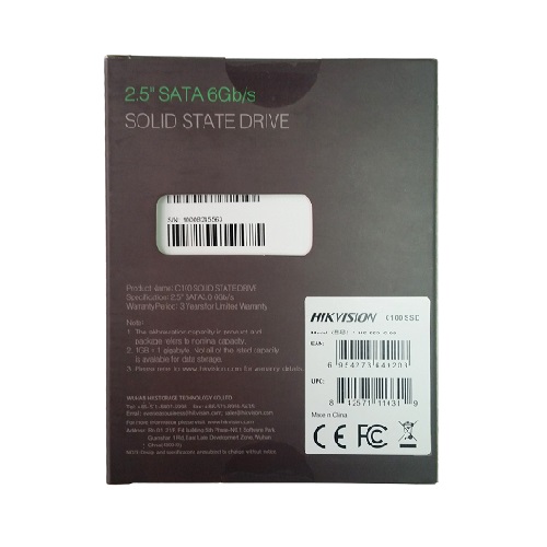 Ổ cứng SSD Hikvision C100 dung lượng 120GB