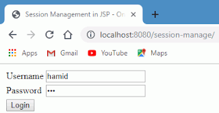 Session Management with JSP