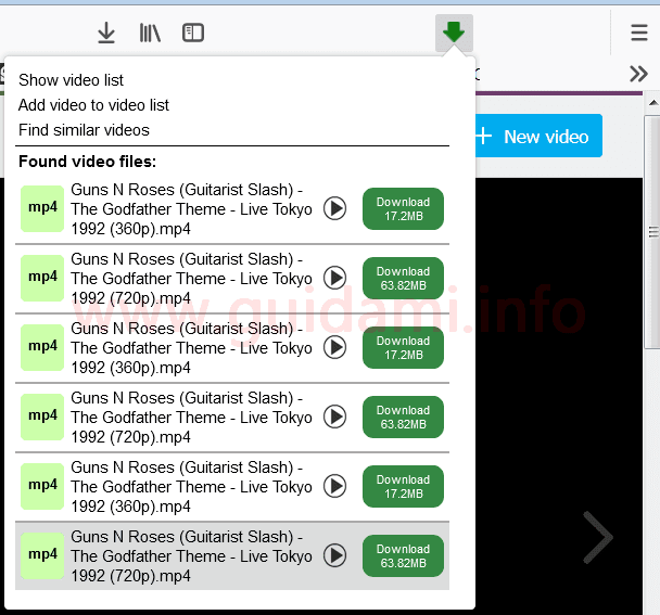 Migliori estensioni Firefox per scaricare video da