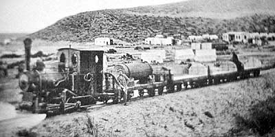 FERROCARRIL SALINERO DE PENINSULA DE VALDEZ - PATAGONIA - TRENES DE LA PATAGONIA ARGENTINA p47726