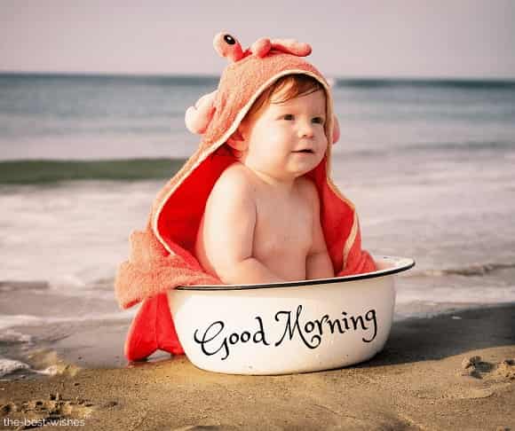 100 Cute Good Morning Baby Images And Pictures For Whatsapp