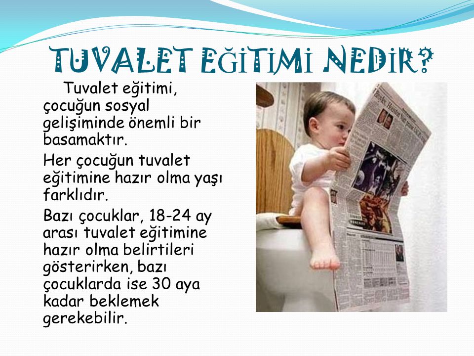Anne Ebe Çocuklarda Tuvalet Eğitimi