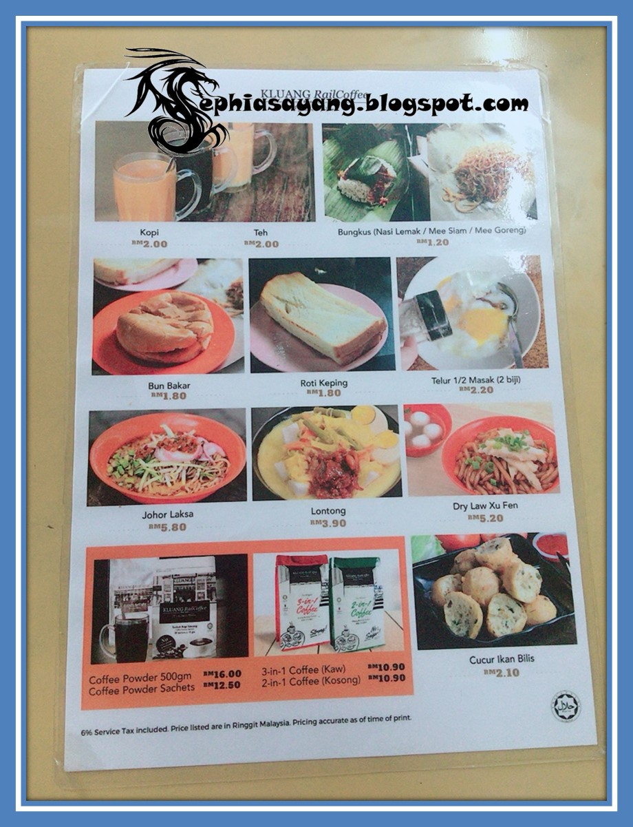 Food Walk Kluang Rail Coffee Station !..LiFe iS j0YRiDe..!