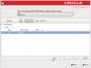how install and configure oracle linux 6.5 with lvm