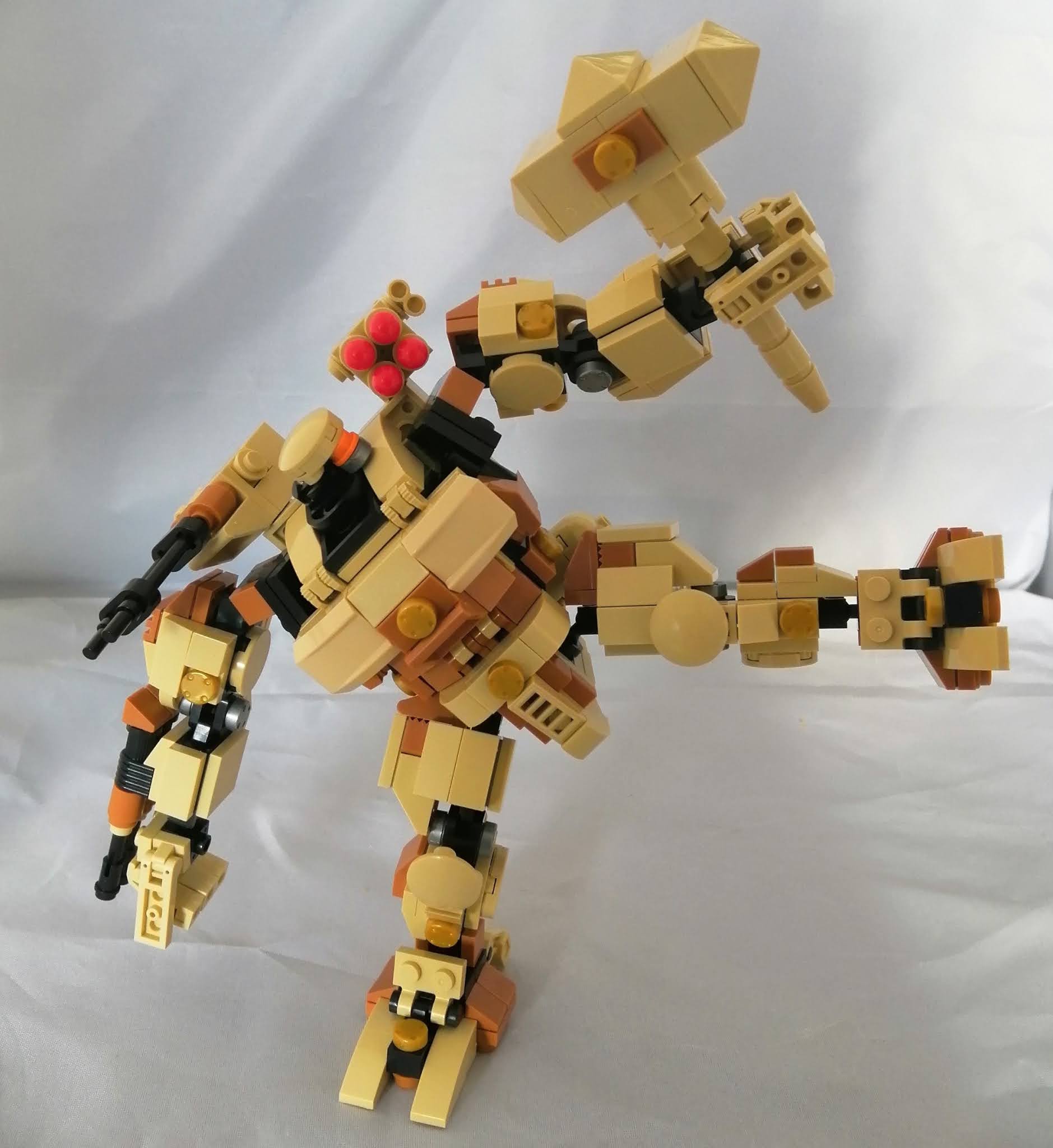 Unobtainium Rivets: Not-Lego: The MyBuild Mecha Frame Titan 6012