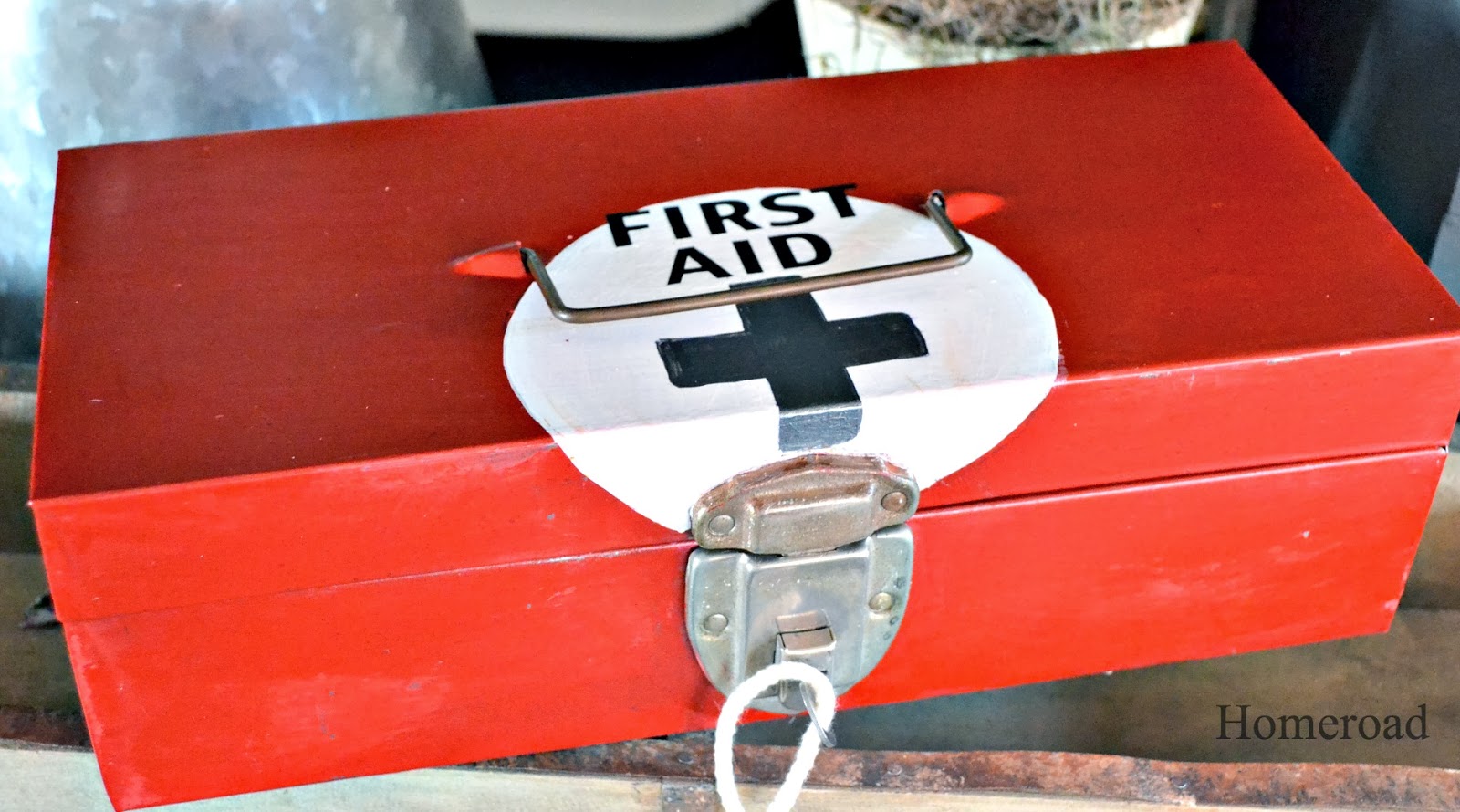 metal first aid box www.homeroad.net