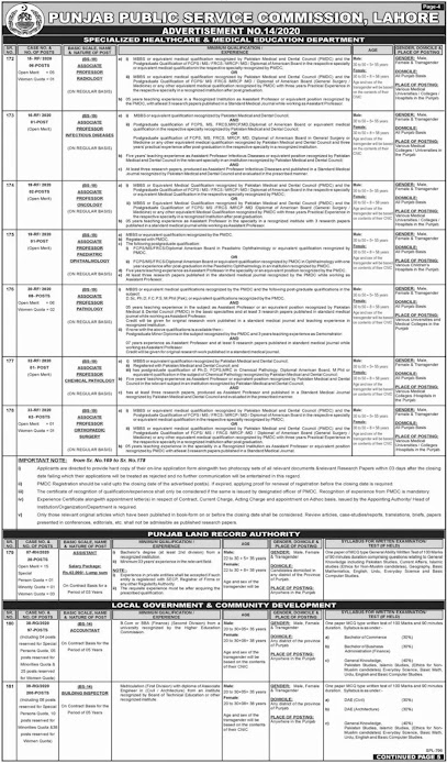 PPSC Inspector Jobs 2021 PPSC Inspector Jobs 2021