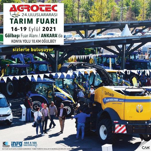 AGROTEC 24. Uluslararası Tarım Fuarı 2021