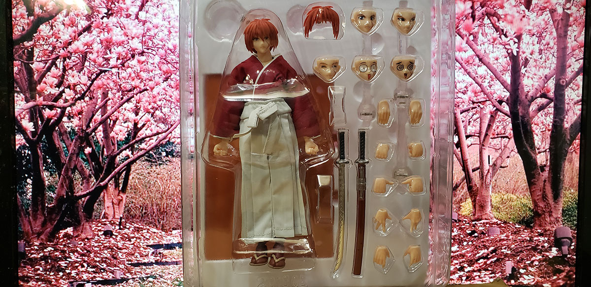 Dasin Model Himura Kenshin (Review) 03-plastictray