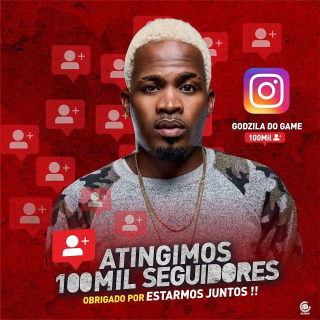 Godzila Do Game agradece fãs pela conquista de 100 mil seguidores no Instagram