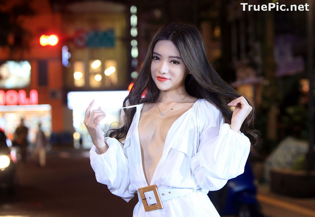 Image Taiwanese Model – 莊舒潔 (ViVi) – Sexy and Pure Baby In Night - TruePic.net - Picture-11