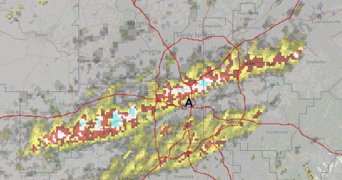 MSE CREATIVE CONSULTING BLOG Atlanta Tornado Track