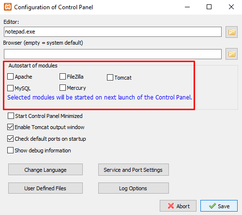 Windows 10에서 XAMPP를 구성하는 방법