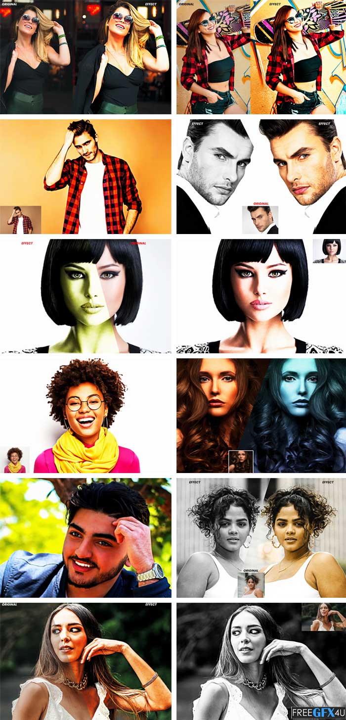 CreativeMarket - Realistic Digital Painting Effect Realistic Digital Painting Effect