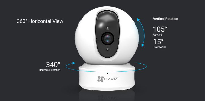 Camera Wifi Thông Minh Ezviz C6CN CS-CV246 720P 16 Camera Wifi Thông Minh Ezviz C6CN CS-CV246 720P