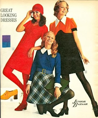 Sew Sixties: 60's/70's Fashion Inspiration: Oversized Collars
