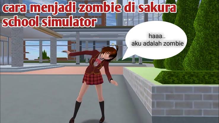 Cara Menjadi Zombie di Sakura School Simulator