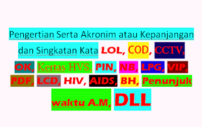 Kepanjangan Dari Cod - Materi Belajar