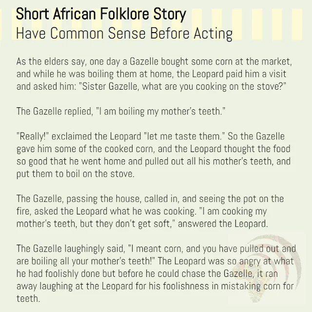 Short African Folklore Story