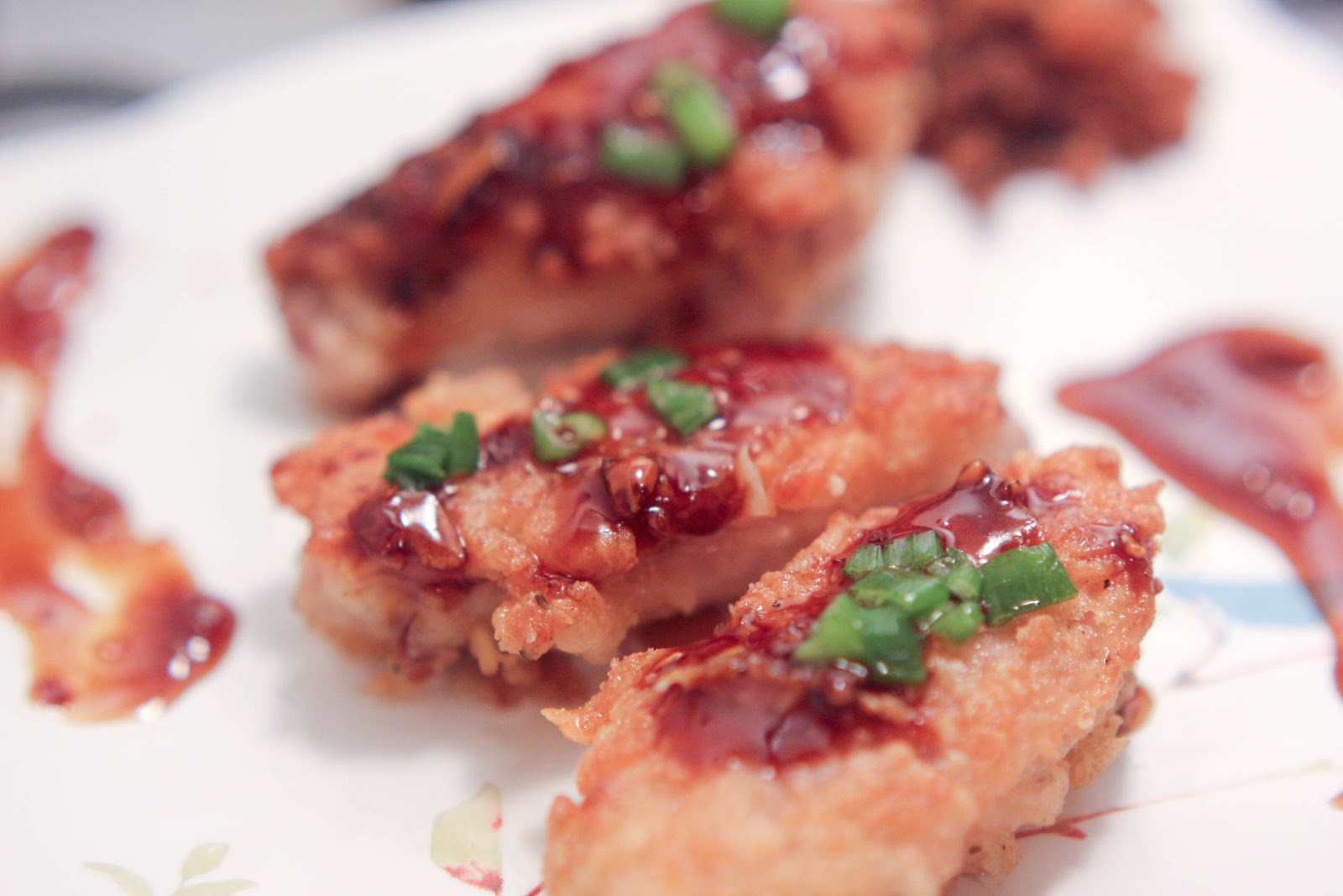 A Scientist's Love Affair with Food: Korean "Fried" Chicken with Sweet and Spicy Chili Sauce