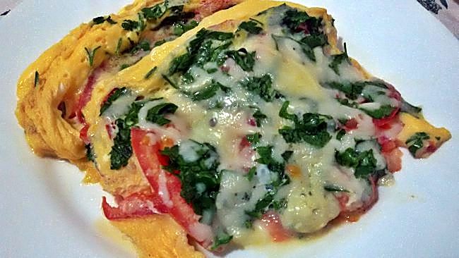 Cocinando Con Lékué Tortilla De Tomate, Queso Y Perejil
