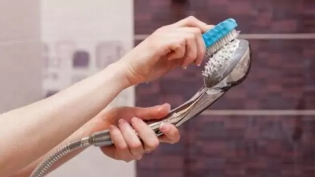 Cleaning Shower Head