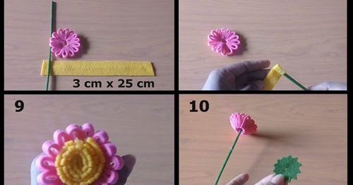 Cara Membuat Buket Bunga Dari Kain Flanel Membuat Itu