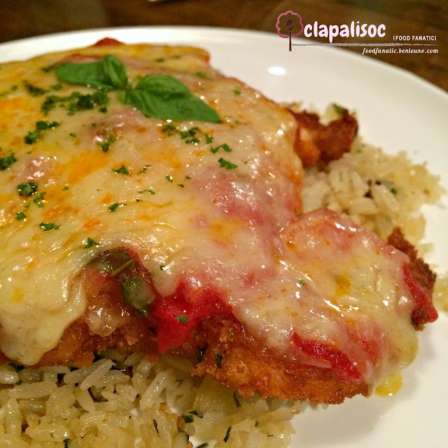 Chicken Parmigiana from Eighteen Bistro Tomas Morato