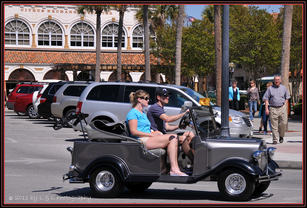 The Villages (Florida) Photos Convertible golf car Spanish Springs